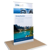 portable 4FT  banner stand for Cognera