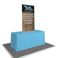 Portable Table Top Banner Stand for Hillier